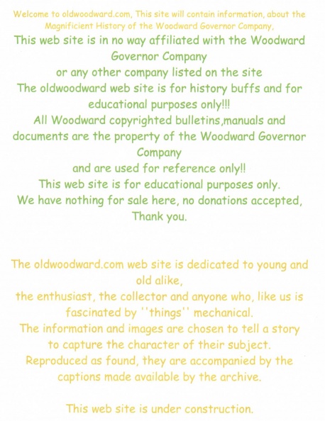 If you have any questions or would like to donate Woodward items, please contact us at oldwoodward@gmail.com. Main page.jpg